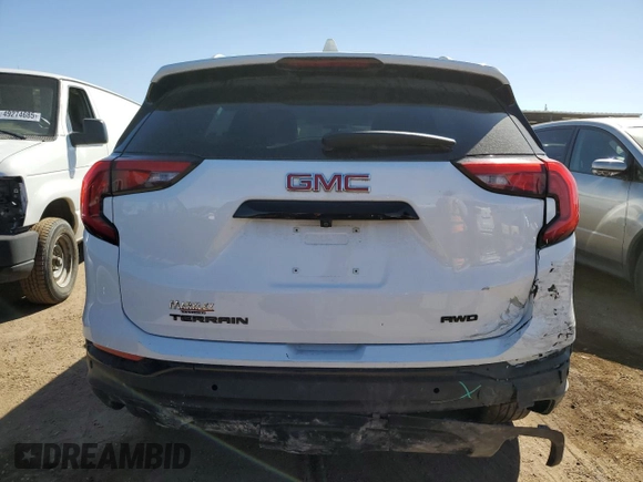 2019 GMC Terrain SLT with VIN 3GKALVEX4KL275802, listed as a Copart auction lot 49688205 with 53,450 mi miles and Clean Title. Bid and sale history available at carsss.com. Image 6.