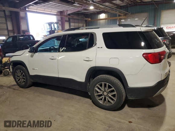2018 GMC Acadia SLE with VIN 1GKKNSLAXJZ219690, listed as a Copart auction lot 82028044 with 133,839 mi miles and Salvage Title. Bid and sale history available at DreamBid. Image 2.