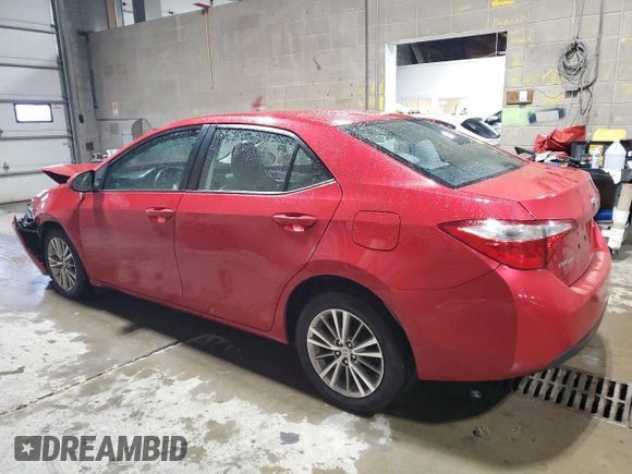 2014 Toyota Corolla L with VIN 2T1BURHE4EC184664, listed as a Copart auction lot 57712615 with 151,476 mi miles and Salvage title. Bid and sale history available at DreamBid. Image 2.