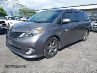 2016 Toyota Sienna SE with VIN 5TDXK3DC9GS719995, listed as a IAAI auction lot 42421273 with 126,943 mi miles and . Bid and sale history available at DreamBid. Image 2.