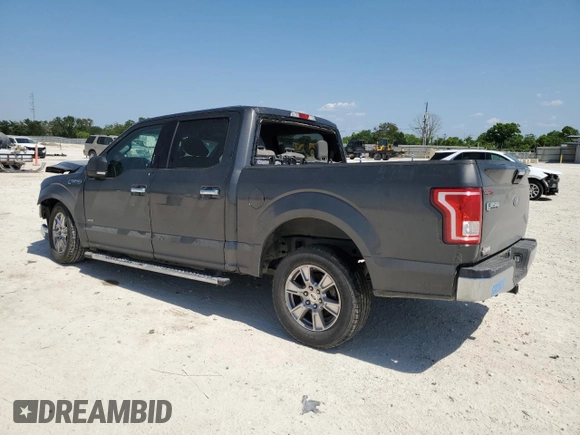 2017 Ford F-150 XL with VIN 1FTEW1CPXHKE11277, listed as a Copart auction lot 52996315 with 117,604 mi miles and Salvage title. Bid and sale history available at DreamBid. Image 2.