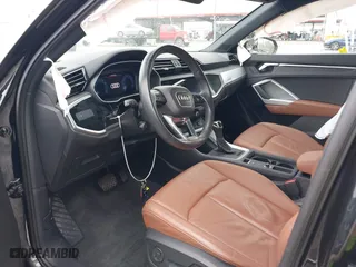 2020 Audi Q3 S line Premium with VIN WA1DECF37L1018476, listed as a IAAI auction lot 41685740 with 46,366 mi miles. Bid and sale history available at carsss.com. Image 5.