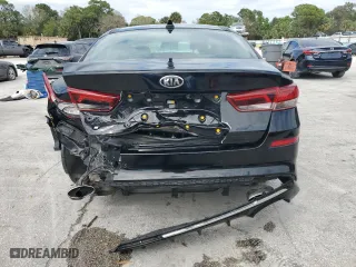 2020 Kia Optima LX with VIN 5XXGT4L37LG432624, listed as a Copart auction lot 46987765 with 113,146 mi miles and Salvage Title. Bid and sale history available at carsss.com. Image 6.