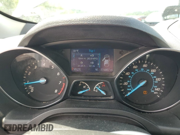 2013 Ford Escape SE with VIN 1FMCU0G91DUC60827, listed as a Copart auction lot 61828115 with 231,867 mi miles and Clean title. Bid and sale history available at DreamBid. Image 9.