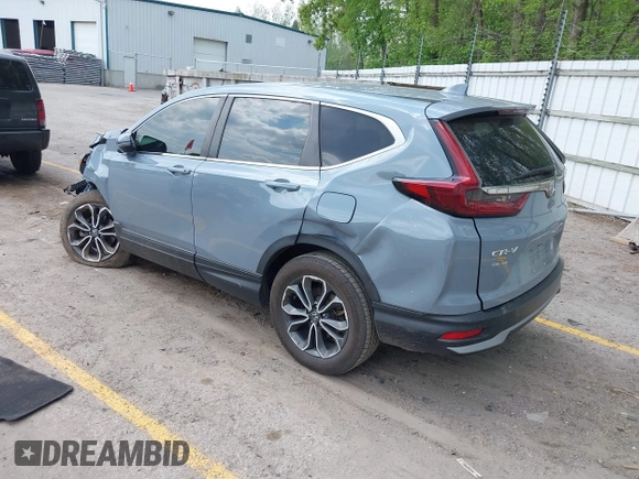 2021 Honda CR-V EX with VIN 5J6RW2H52ML010643, listed as a IAAI auction lot 42278271 with 94,525 mi miles and . Bid and sale history available at DreamBid. Image 3.