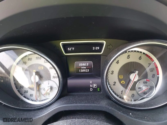 2015 Mercedes-Benz CLA-Class CLA 250 with VIN WDDSJ4EB2FN190179, listed as a IAAI auction lot 41780762 with 138,923 mi miles. Bid and sale history available at carsss.com. Image 7.