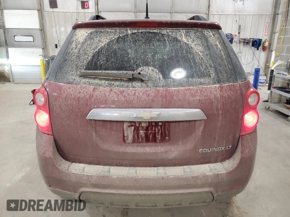 2011 Chevrolet Equinox LT w/1LT with VIN 2CNALDEC2B6261996, listed as a Copart auction lot 53458455 with 173,078 mi miles and Salvage Title. Bid and sale history available at carsss.com. Image 6.