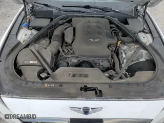 2020 Genesis G80 3.8L with VIN KMTFN4JE5LU334567, listed as a Copart auction lot 51872595 with 66,126 mi miles and Salvage Title. Bid and sale history available at carsss.com. Image 11.