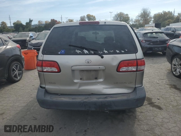 2001 Toyota Sienna CE with VIN 4T3ZF19C81U410244, listed as a Copart auction lot 77216714 with 259,226 mi miles and Salvage Title. Bid and sale history available at carsss.com. Image 6.