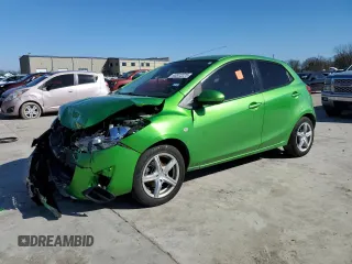 2012 Mazda 2 Sport with VIN JM1DE1KY1C0135441, listed as a Copart auction lot 43572225 with 105,079 mi miles and Salvage Title. Bid and sale history available at carsss.com. Image 1.
