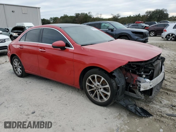 2020 Mercedes-Benz A 220 with VIN WDD3G4EB3LW040316, listed as a Copart auction lot 42382565 with 69,106 mi miles and Non Repairable. Bid and sale history available at DreamBid. Image 4.