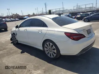 2018 Mercedes-Benz CLA 250 z VIN WDDSJ4EB1JN546811, wystawiony jako Copart lot #50373125 z przebiegiem Nie podano mil oraz Szkoda całkowita • Salvage title. Historia ofert i sprzedaży dostępna na DreamBid. Obrazek 2.