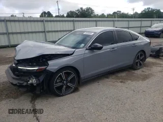 2023 Honda Accord Sport with VIN 1HGCY2F59PA023836, listed as a Copart auction lot 58390885 with 54,820 mi miles and Salvage title. Bid and sale history available at DreamBid. Image 1.