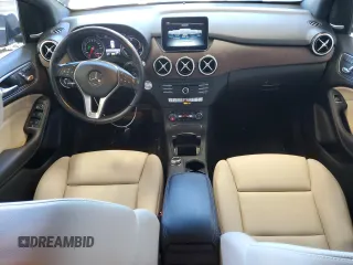 2017 Mercedes-Benz B Electric Drive with VIN WDDVP9AB0HJ014109, listed as a Copart auction lot 48114445 with 33,424 mi miles and Salvage Title. Bid and sale history available at DreamBid. Image 8.