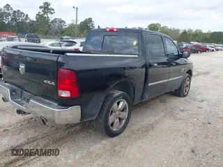 2013 Ram 1500 Outdoorsman with VIN 1C6RR7LT8DS556814, listed as a IAAI auction lot 41947903 with 105,399 mi miles. Bid and sale history available at carsss.com. Image 4.
