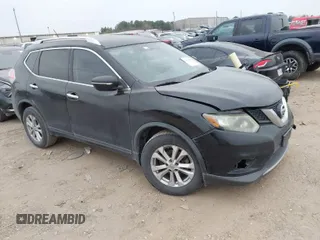 2015 Nissan Rogue S with VIN KNMAT2MT3FP555780, listed as a IAAI auction lot 41794398 with 124,681 mi miles and . Bid and sale history available at DreamBid. Image 1.