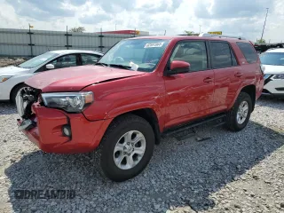 2018 Toyota 4Runner SR5 with VIN JTEBU5JR6J5561861, listed as a Copart auction lot 62597864 with 148,345 mi miles and Salvage Title. Bid and sale history available at carsss.com. Image 1.