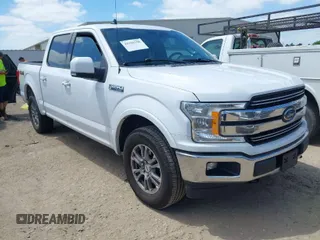2020 Ford F-150 XL with VIN 1FTEW1EP3LKD31048, listed as a IAAI auction lot 41916758 with 208,271 mi miles. Bid and sale history available at carsss.com. Image 1.