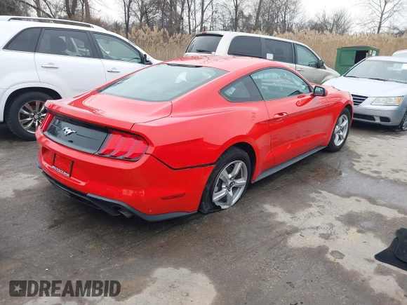 2018 Ford Mustang EcoBoost with VIN 1FA6P8TH1J5158699, listed as a IAAI auction lot 41185702 with 128,862 mi miles and . Bid and sale history available at carsss.com. Image 4.