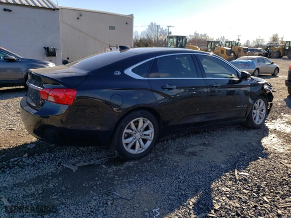 2020 Chevrolet Impala LT with VIN 1G11Z5S36LU104724, listed as a Copart auction lot 45191115 with 110,698 mi miles and Salvage Title. Bid and sale history available at carsss.com. Image 3.