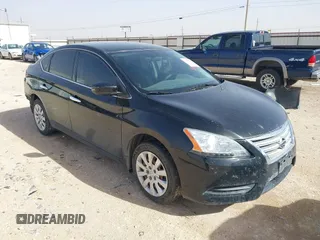 2015 Nissan Sentra S with VIN 3N1AB7AP5FY332195, listed as a IAAI auction lot 41707202 with 87,768 mi miles and . Bid and sale history available at DreamBid. Image 1.