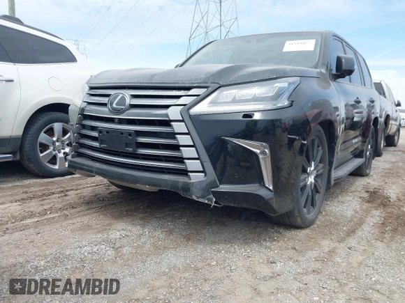2020 Lexus LX with VIN JTJDY7AX8L4319302, listed as a IAAI auction lot 41818027 with 36,041 mi miles. Bid and sale history available at carsss.com. Image 6.