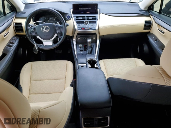 2020 Lexus NX with VIN JTJGJRDZ7L2139573, listed as a Copart auction lot 87855835 with 30,752 mi miles and Salvage Title. Bid and sale history available at carsss.com. Image 8.