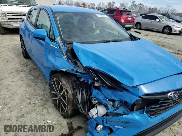 2024 Subaru Impreza Sport with VIN JF1GUAFC7R8306451, listed as a Copart auction lot 45526765 with 15,867 mi miles and Salvage Title. Bid and sale history available at carsss.com. Image 11.
