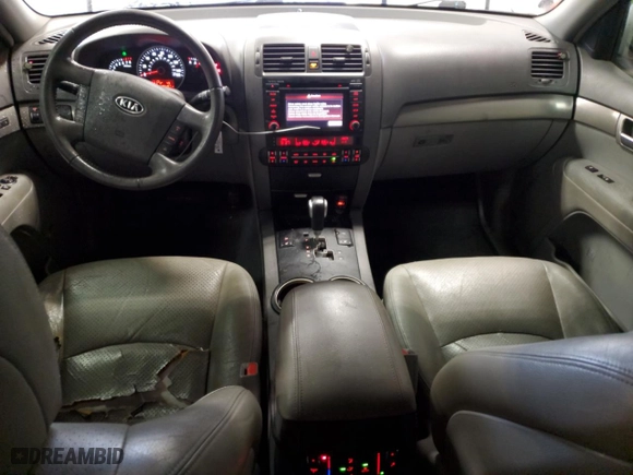 2009 Kia Borrego LX with VIN KNDJH741495017263, listed as a Copart auction lot 86378254 with 175,487 mi miles and Salvage Title. Bid and sale history available at carsss.com. Image 8.