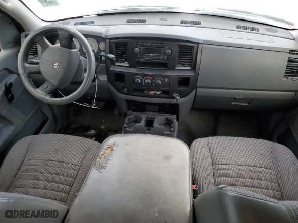 2007 Dodge Ram 1500 SLT with VIN 1D7HA18PX7J520482, listed as a Copart auction lot 45357495 with 158,176 mi miles and Salvage Title. Bid and sale history available at carsss.com. Image 8.