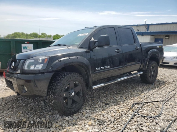 2015 Nissan Titan SL with VIN 1N6AA0EC4FN511210, listed as a Copart auction lot 58762265 with 89,561 mi miles and Clean title. Bid and sale history available at DreamBid. Image 1.