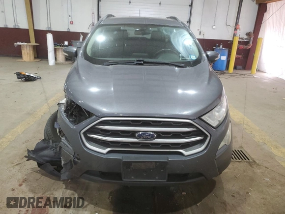 2019 Ford EcoSport SE with VIN MAJ6S3GL9KC264394, listed as a Copart auction lot 50879545 with 126,151 mi miles and Salvage Title. Bid and sale history available at carsss.com. Image 5.