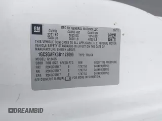 2011 Chevrolet Express Cargo with VIN 1GCSGAFX3B1172096, listed as a IAAI auction lot 42167462 with 228,858 mi miles and . Bid and sale history available at DreamBid. Image 9.