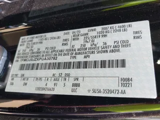 2023 Ford Escape с VIN 1FMCU0JZXPUA30782, выставлен на аукционе IAAI как лот 42275214 с пробегом 37 403 миль миль и . История ставок и продаж доступна на DreamBid. Изображение 9.