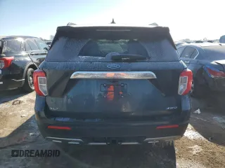 2024 Ford Explorer XLT with VIN 1FMSK8DH3RGA57018, listed as a Copart auction lot 46117645 with 4,525 mi miles and Salvage Title. Bid and sale history available at carsss.com. Image 6.