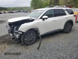 2023 Nissan Pathfinder SL z VIN 5N1DR3CB6PC203078, wystawiony jako Copart lot #52146575 z przebiegiem 43 014 mil mil oraz Szkoda całkowita • Salvage title. Historia ofert i sprzedaży dostępna na DreamBid. Obrazek 1.