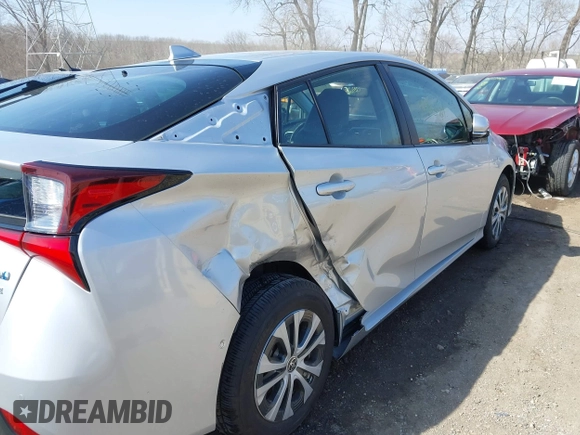 2019 Toyota Prius LE with VIN JTDL9RFU4K3010601, listed as a IAAI auction lot 41763901 with 62,560 mi miles and . Bid and sale history available at DreamBid. Image 6.