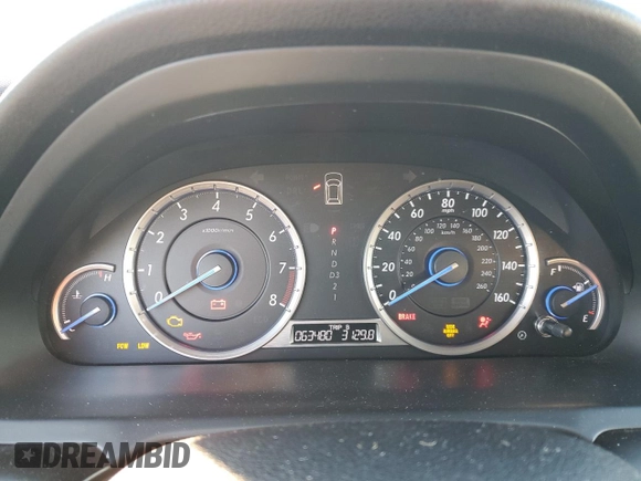 2015 Honda Crosstour EX-L with VIN 5J6TF3H58FL001749, listed as a Copart auction lot 44274975 with 63,480 mi miles and Salvage Title. Bid and sale history available at carsss.com. Image 9.