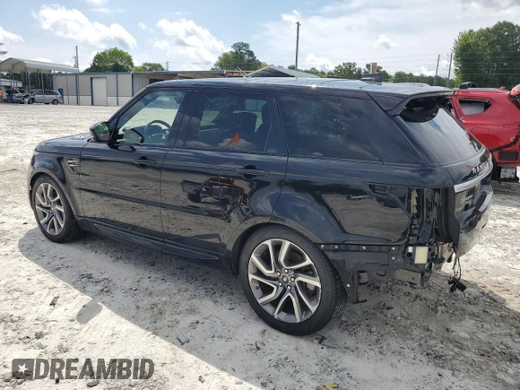 2018 Land Rover Range Rover Sport HSE z VIN SALWR2RV1JA199820, wystawiony jako Copart lot #59662085 z przebiegiem 74 206 mil mil oraz Szkoda całkowita • Salvage title. Historia ofert i sprzedaży dostępna na DreamBid. Obrazek 2.