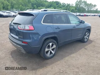 2020 Jeep Cherokee Limited with VIN 1C4PJMDX3LD603242, listed as a IAAI auction lot 42499494 with 51,491 mi miles and . Bid and sale history available at DreamBid. Image 4.