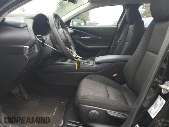 2021 Mazda CX-30 S with VIN 3MVDMBAL2MM222907, listed as a Copart auction lot 48070245 with Not Provided miles and Salvage Title. Bid and sale history available at carsss.com. Image 7.