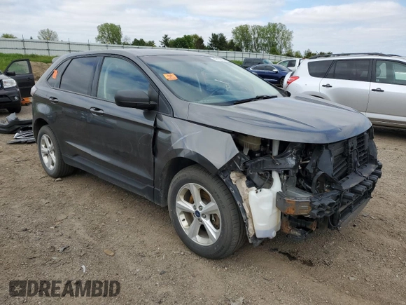 2017 Ford Edge SE with VIN 2FMPK4G97HBC14980, listed as a Copart auction lot 57158765 with 161,912 mi miles and Clean title. Bid and sale history available at DreamBid. Image 4.