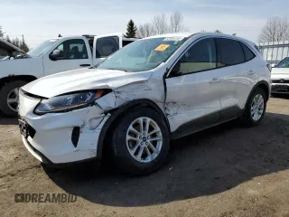 2021 Ford Escape SE with VIN 1FMCU0G64MUA66105, listed as a Copart auction lot 52385155 with 153,052 mi miles and Salvage title. Bid and sale history available at DreamBid. Image 1.