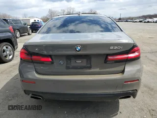 2022 BMW 5 Series 530i xDrive z VIN WBA13BJ0XNWX56782, wystawiony jako Copart lot #50706545 z przebiegiem 86 813 mil mil oraz Szkoda całkowita • Salvage title. Historia ofert i sprzedaży dostępna na DreamBid. Obrazek 6.