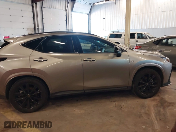 2024 Lexus NX with VIN 2T2KGCEZXRC037942, listed as a IAAI auction lot 41681489 with 8,625 mi miles. Bid and sale history available at carsss.com. Image 14.