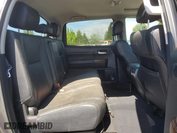 2012 Toyota Tundra 4WD Truck LTD with VIN 5TFHY5F15CX256557, listed as a Copart auction lot 58452704 with 128,640 mi miles and Salvage Title. Bid and sale history available at carsss.com. Image 10.