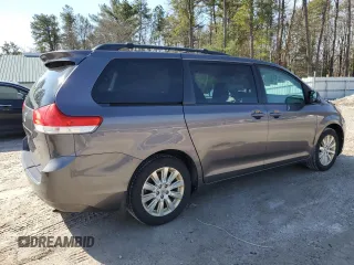 2012 Toyota Sienna LE with VIN 5TDJK3DC6CS045983, listed as a Copart auction lot 48416575 with 266,624 mi miles and Clean Title. Bid and sale history available at carsss.com. Image 3.