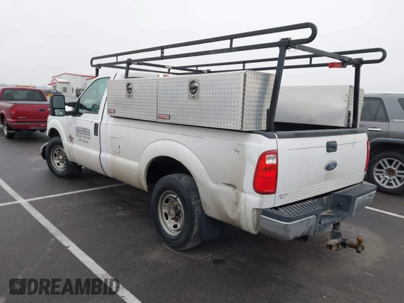 2012 Ford Super Duty F-250 SRW XL with VIN 1FTBF2AT5CEB92423, listed as a IAAI auction lot 41464036 with 151,652 mi miles. Bid and sale history available at carsss.com. Image 3.