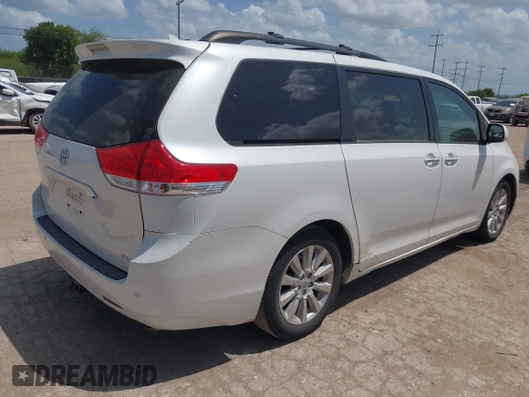2011 Toyota Sienna XLE AAS with VIN 5TDYK3DC5BS037533, listed as a IAAI auction lot 42519756 with 235,000 mi miles and . Bid and sale history available at DreamBid. Image 4.