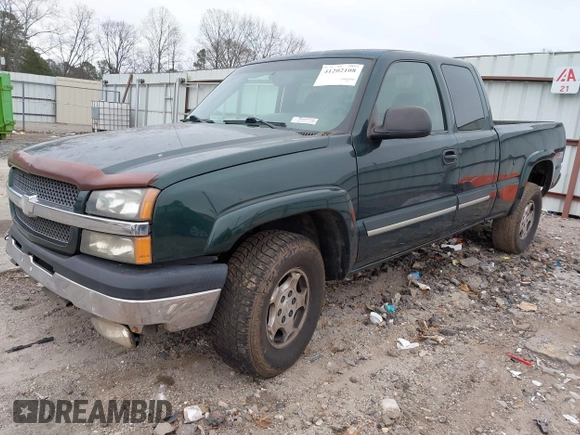 2003 Chevrolet Silverado 1500 LS with VIN 1GCEK19V93E221057, listed as a IAAI auction lot 41202108 with 449,360 mi miles. Bid and sale history available at carsss.com. Image 2.